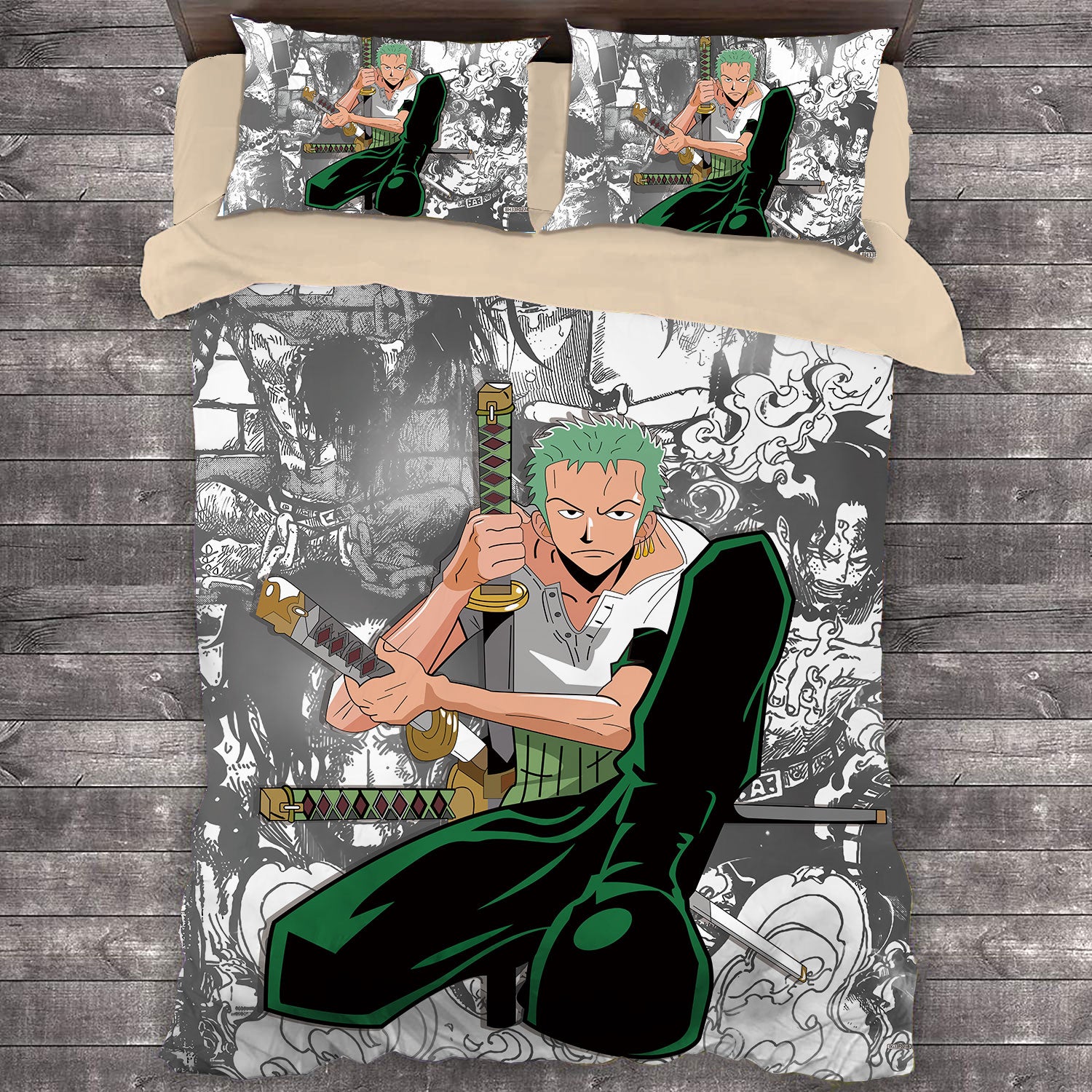 Comic Naruto  Duvet Cover Quilt Cover Pillowcase Bedding Set Bed Linen