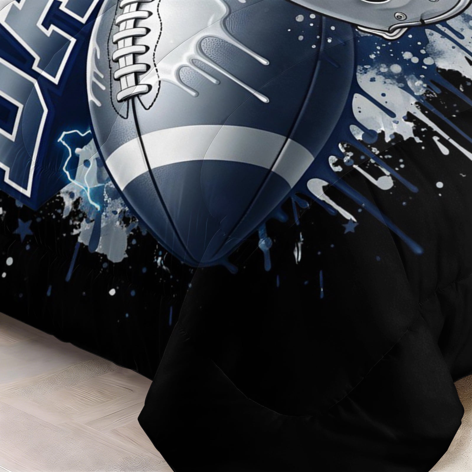 Dallas Cowboy Comforter Pillowcase Sets Blanket All Season Reversible Quilted Duvet