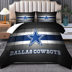Dallas Cowboy Comforter Pillowcase Sets Blanket All Season Reversible Quilted Duvet