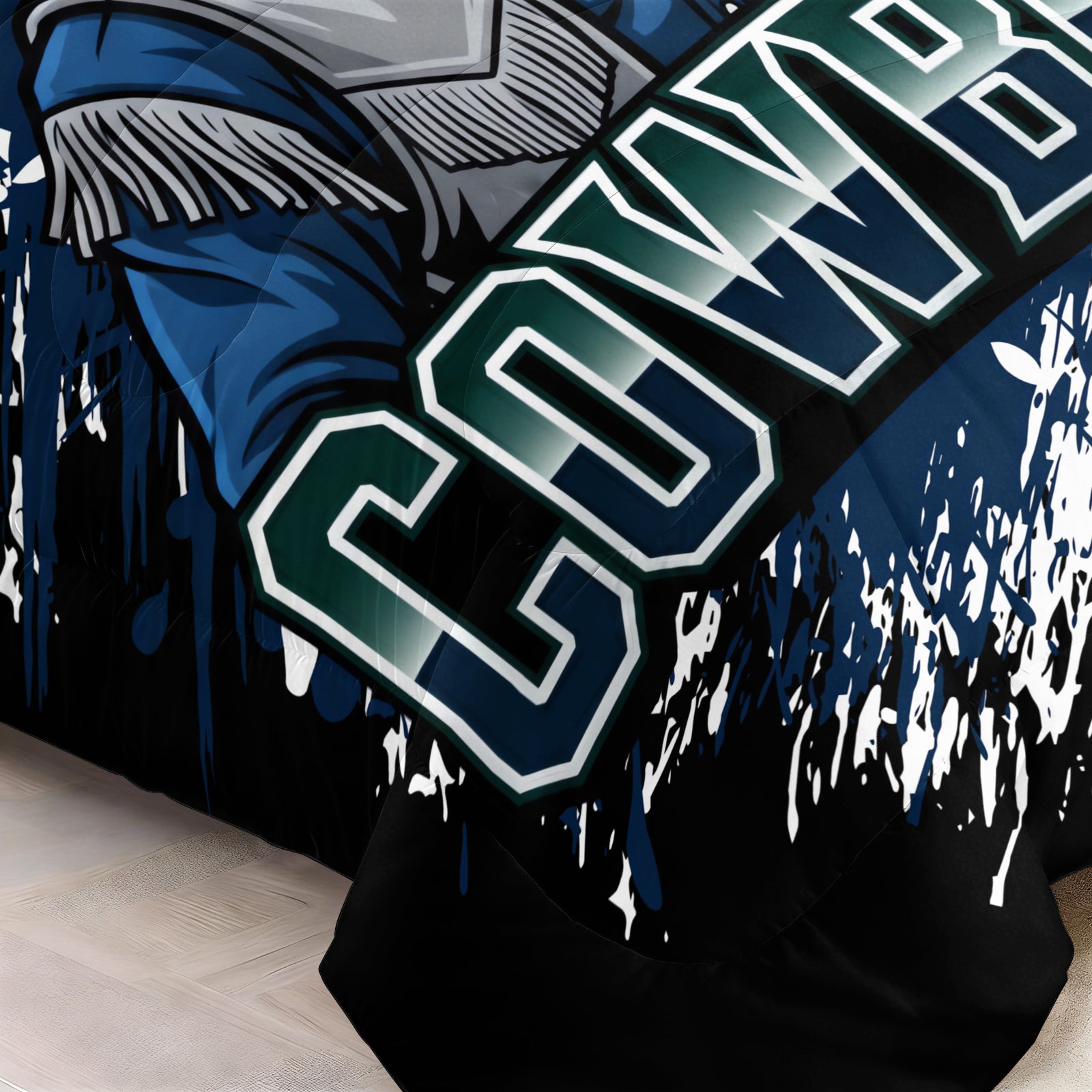Dallas Cowboy Comforter Pillowcase Sets Blanket All Season Reversible Quilted Duvet