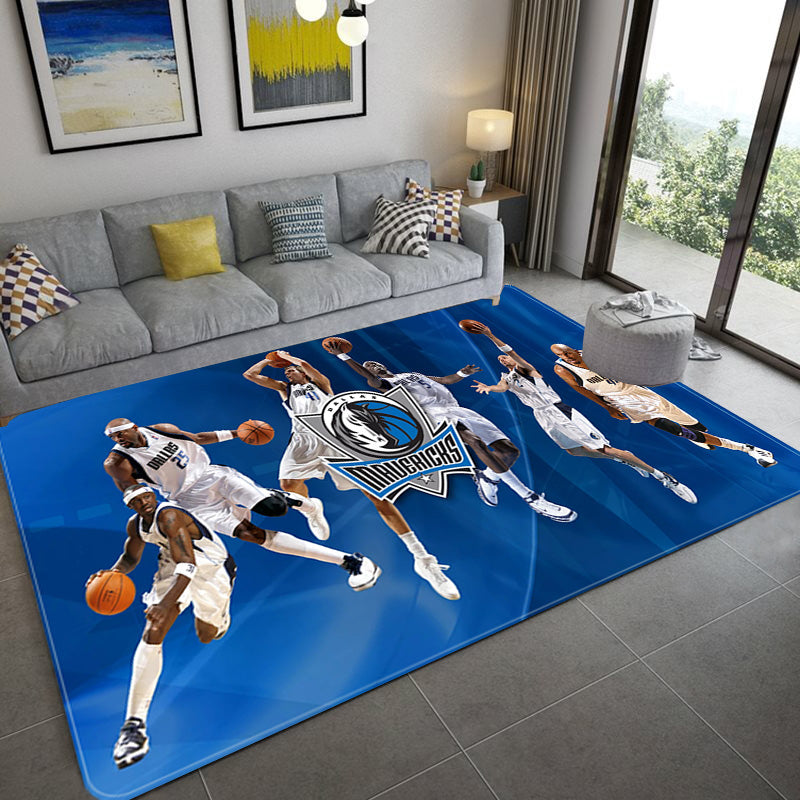 Dallas Mavericks Carpet Living Room Bedroom Mats Kitchen Bathroom Rugs