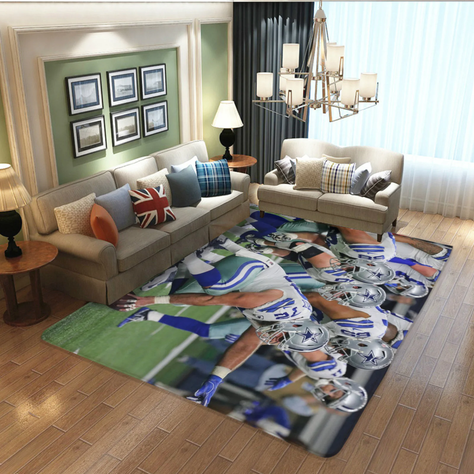 Dallas Cowboys Football Team Carpet Living Room Bedroom Mats Kitchen Bathroom Rugs