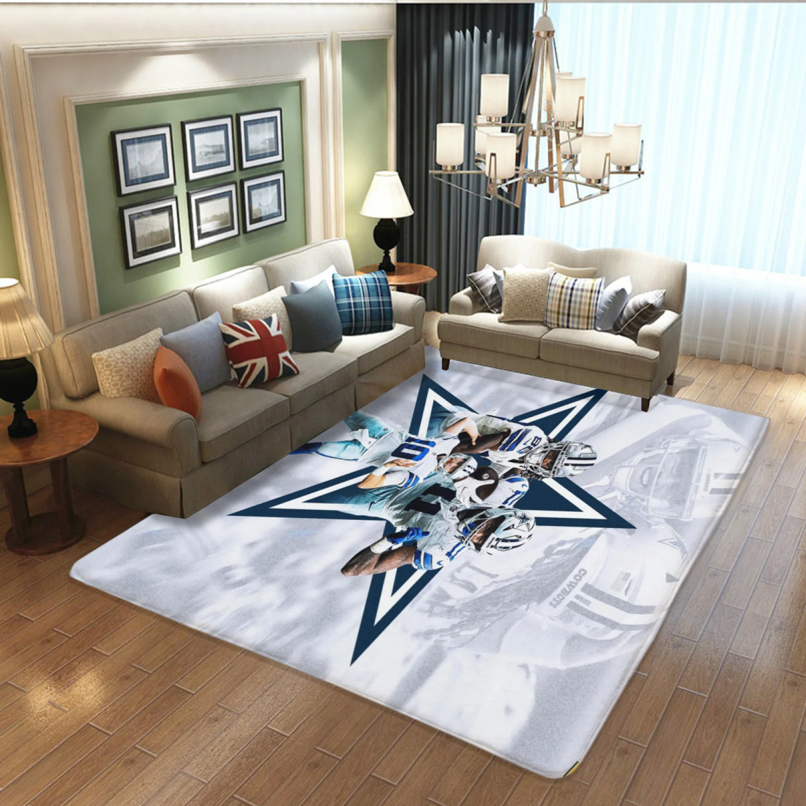 Dallas Cowboys Football Team Carpet Living Room Bedroom Mats Kitchen Bathroom Rugs