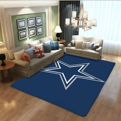 Dallas Cowboys Football Team Carpet Living Room Bedroom Mats Kitchen Bathroom Rugs