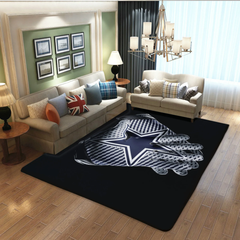 Dallas Cowboys Football Team Carpet Living Room Bedroom Mats Kitchen Bathroom Rugs