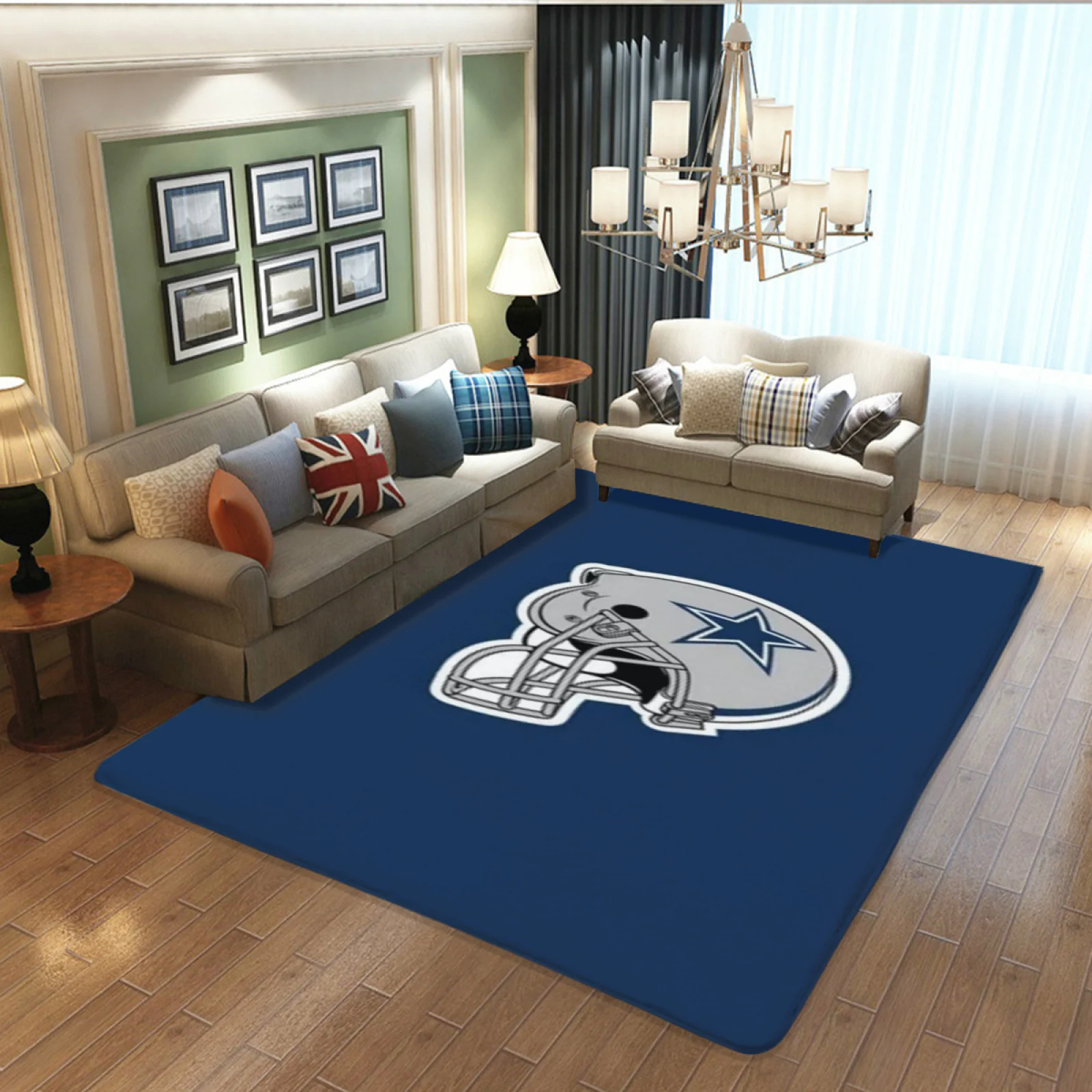 Dallas Cowboys Football Team Carpet Living Room Bedroom Mats Kitchen Bathroom Rugs