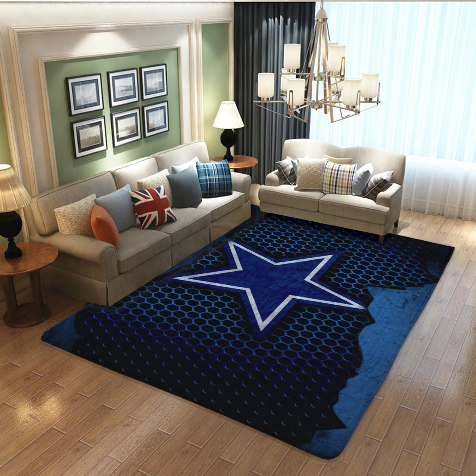 Dallas Cowboys Football Team Carpet Living Room Bedroom Mats Kitchen Bathroom Rugs