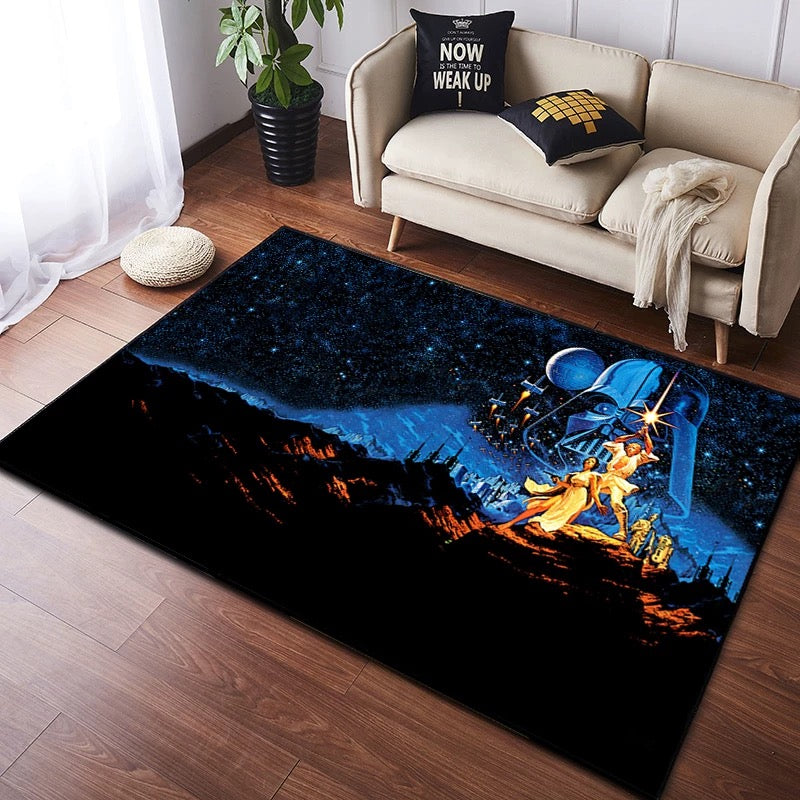 Star Wars Darth Vader Carpet Living Room Bedroom Mats Kitchen Bathroom Rugs