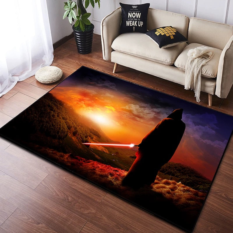 Star Wars Darth Vader Carpet Living Room Bedroom Mats Kitchen Bathroom Rugs