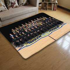 Denver Basketball Nuggets Carpet Living Room Bedroom Mats Kitchen Bathroom Rugs