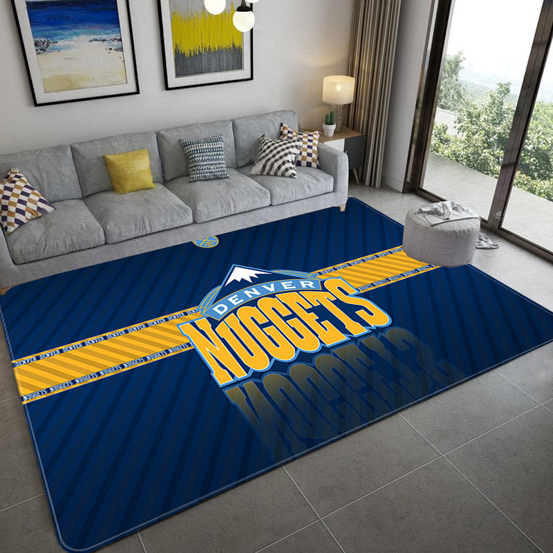 Denver Nuggets Carpet Living Room Bedroom Mats Kitchen Bathroom Rugs