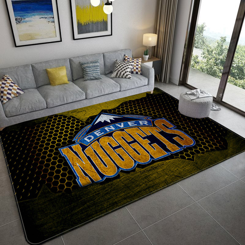 Denver Nuggets Carpet Living Room Bedroom Mats Kitchen Bathroom Rugs