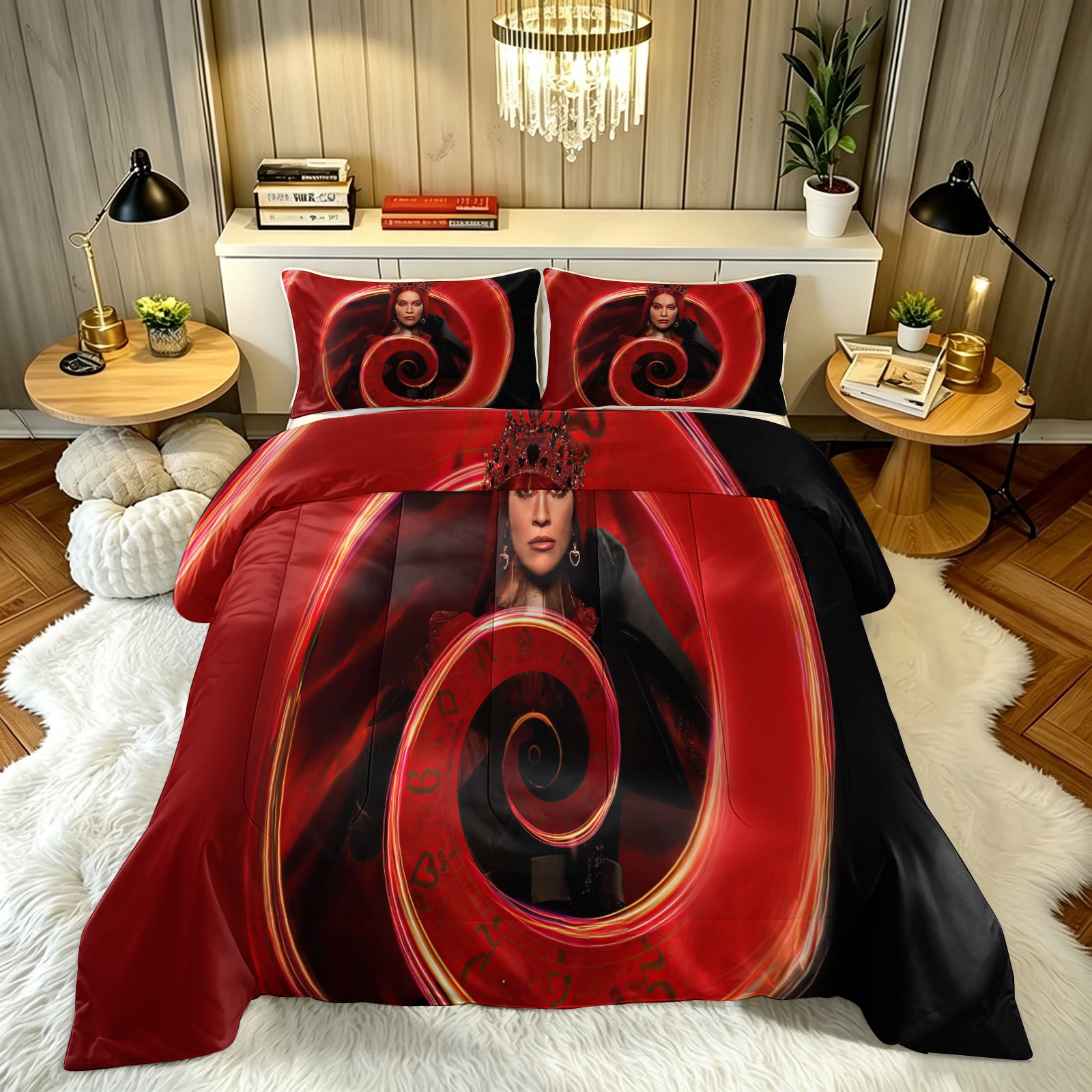 Descendants The Rise of Red Comforter Pillowcase Sets Blanket All Season Reversible Quilted Duvet