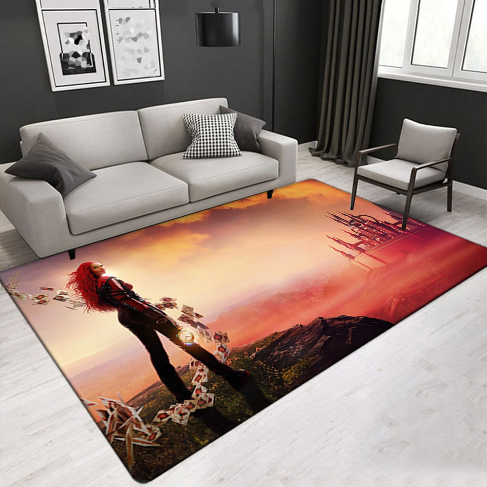 Descendants The Rise of Red Carpet Living Room Bedroom Mats Kitchen Bathroom Rugs