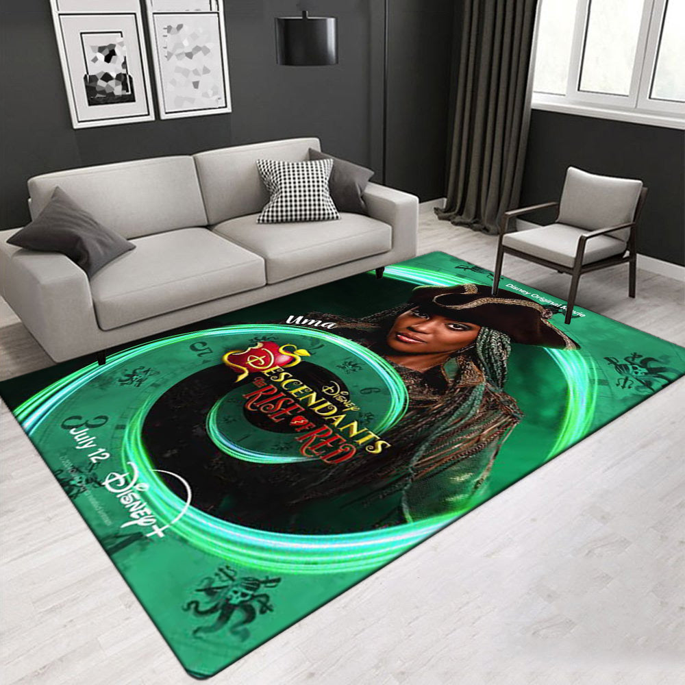 Descendants The Rise of Red Carpet Living Room Bedroom Mats Kitchen Bathroom Rugs