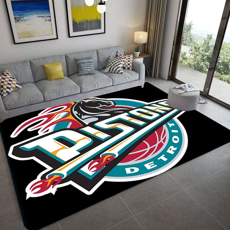 Detroit Pistons Carpet Living Room Bedroom Mats Kitchen Bathroom Rugs