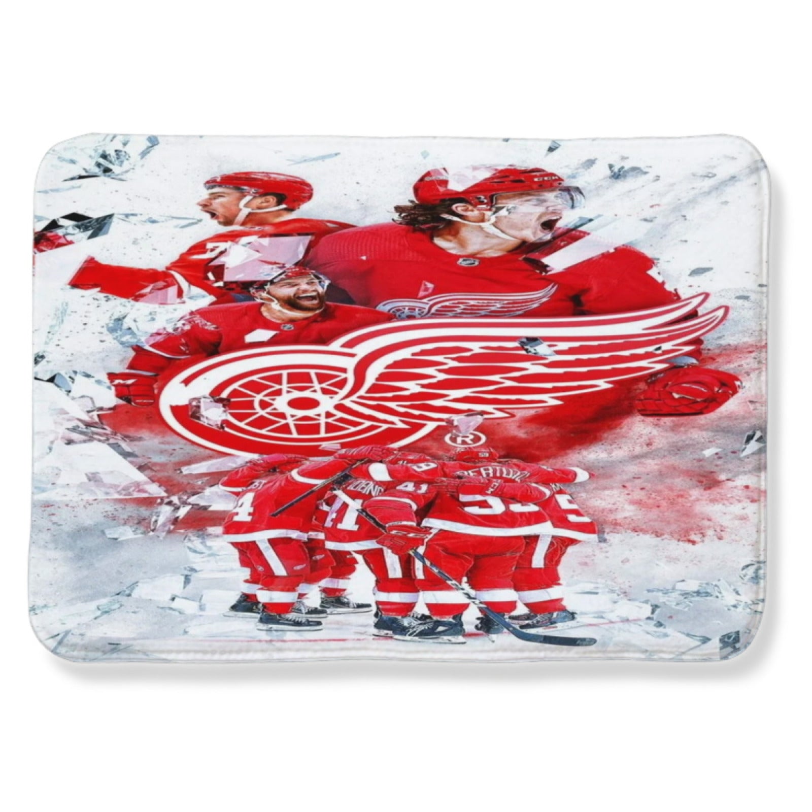 Detroit Red Wings Hockey League Carpet Living Room Bedroom Mats Kitchen Bathroom Rugs