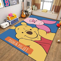 Disney Winnie the Pooh Donald Duck Carpet Living Room Bedroom Sofa Rug Door Mat Kitchen Bathroom