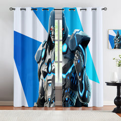 Marvel Rivals Doctor Doom Blackout Curtains Drapes For Window Treatment Set