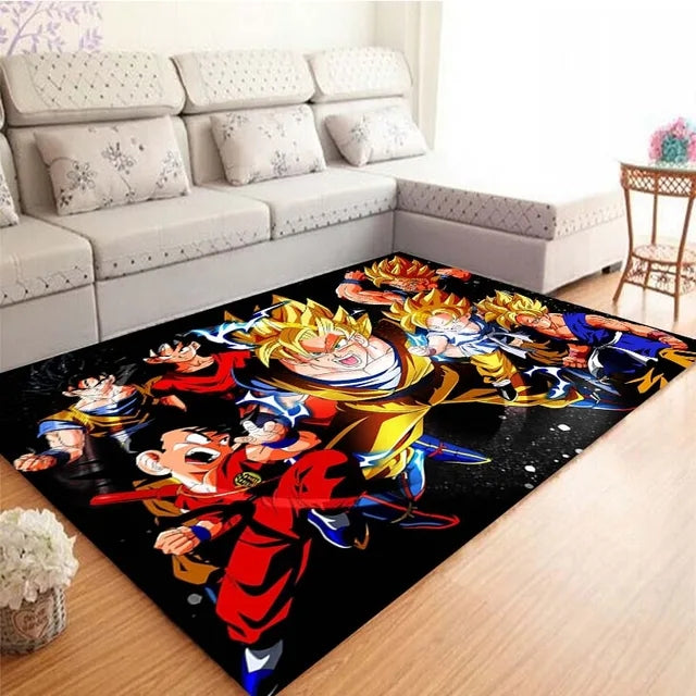 Dragon Ball Carpet Living Room Bedroom Sofa Mat Door Mat Kitchen Bathroom Rugs
