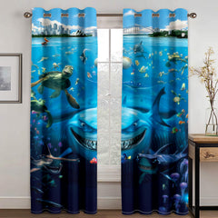 Finding Nemo Blackout Curtains Drapes for Window Treatment Set