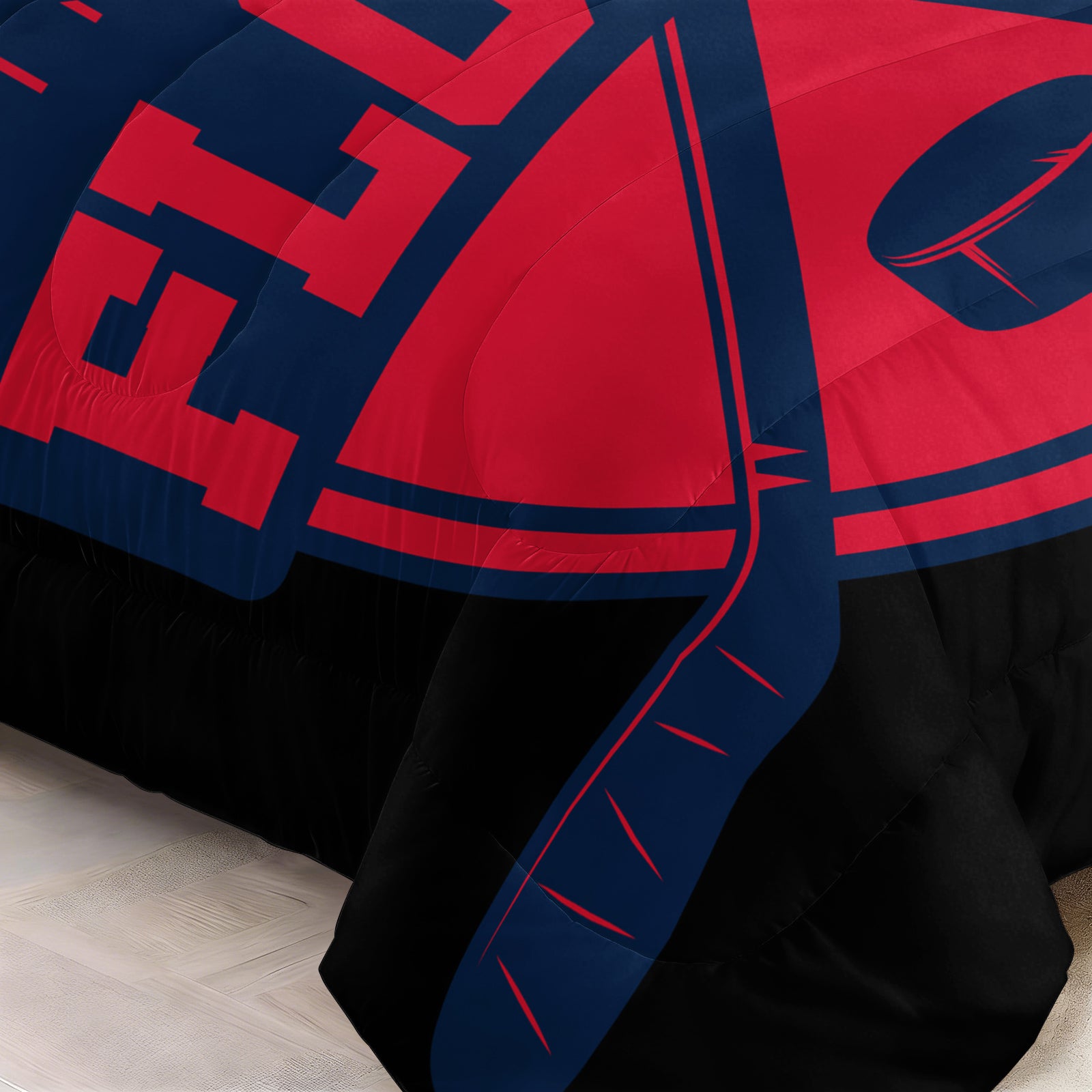Florida Panthers Hockey League Comforter Pillowcase Sets Blanket All Season Reversible Quilted Duvet