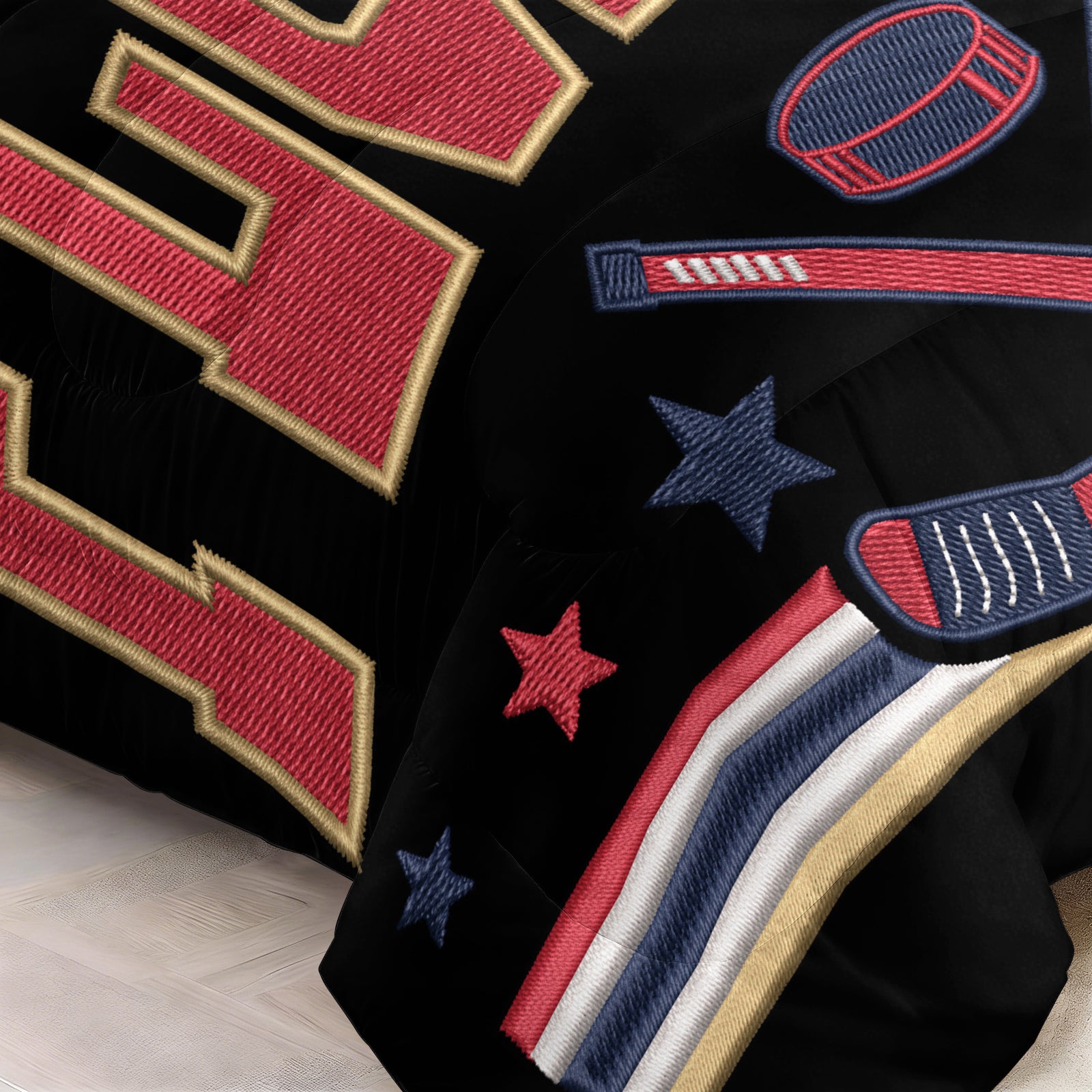 Florida Panthers Hockey League Comforter Pillowcase Sets Blanket All Season Reversible Quilted Duvet