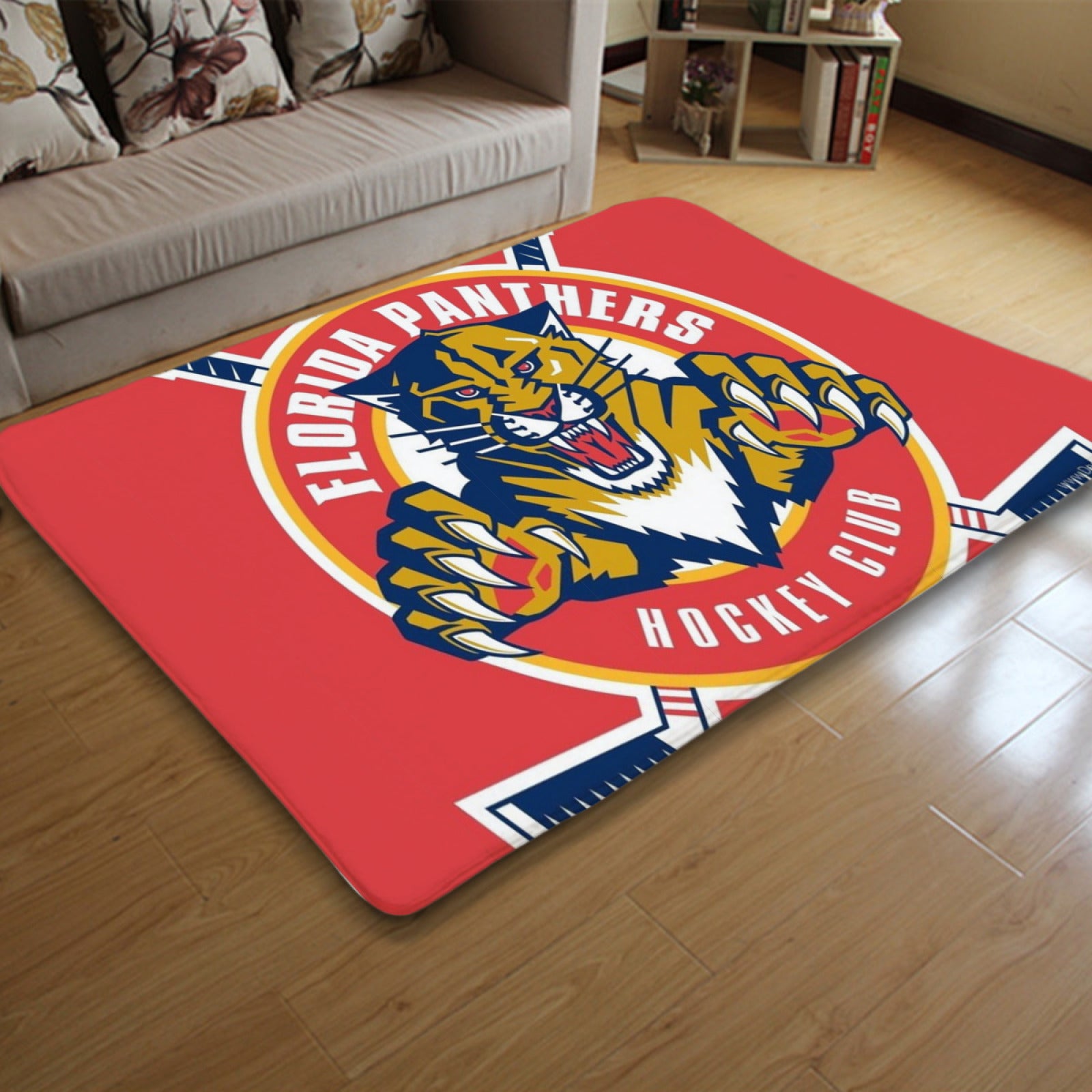 Florida Panthers Hockey League Carpet Living Room Bedroom Mats Kitchen Bathroom Rugs