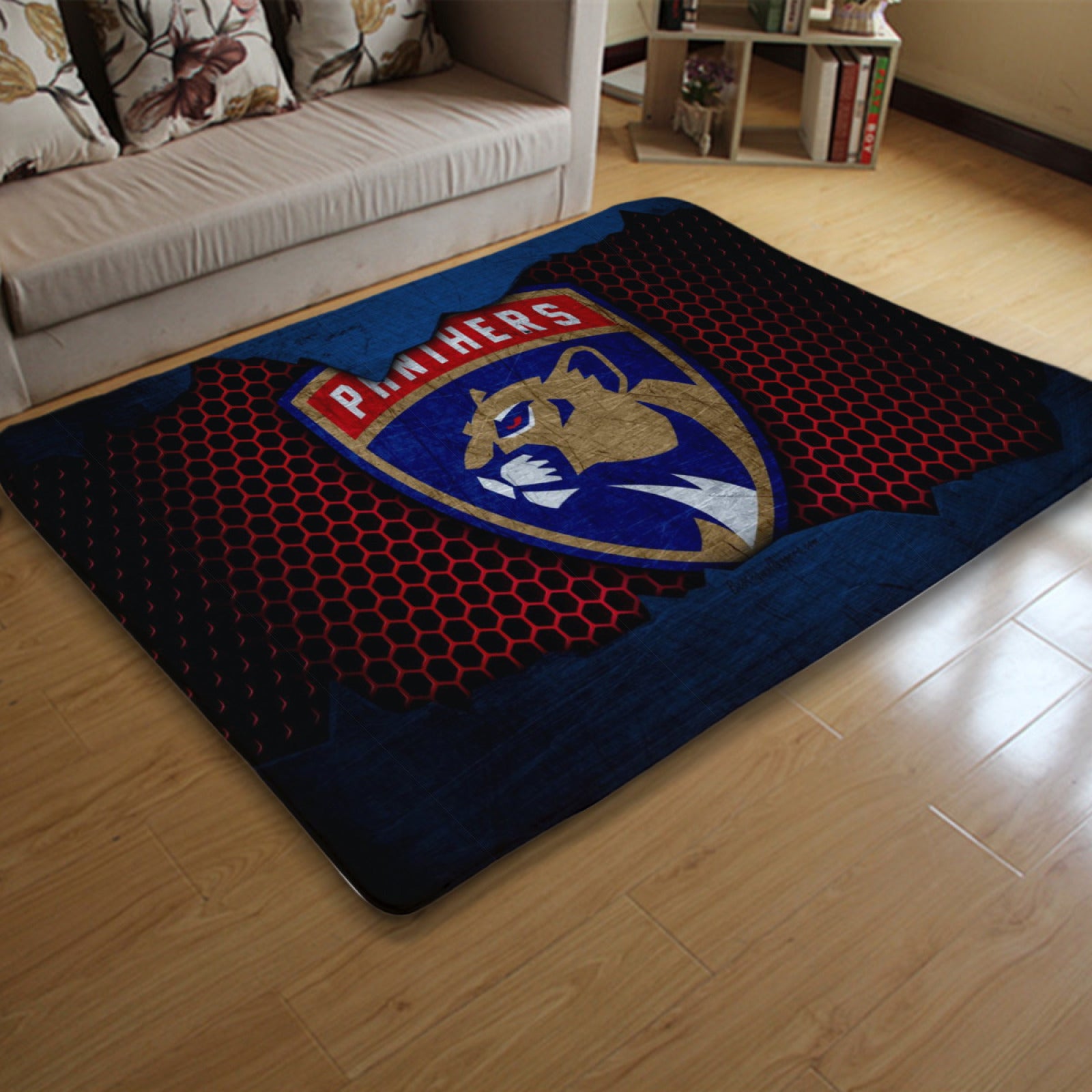 Florida Panthers Hockey League Carpet Living Room Bedroom Mats Kitchen Bathroom Rugs