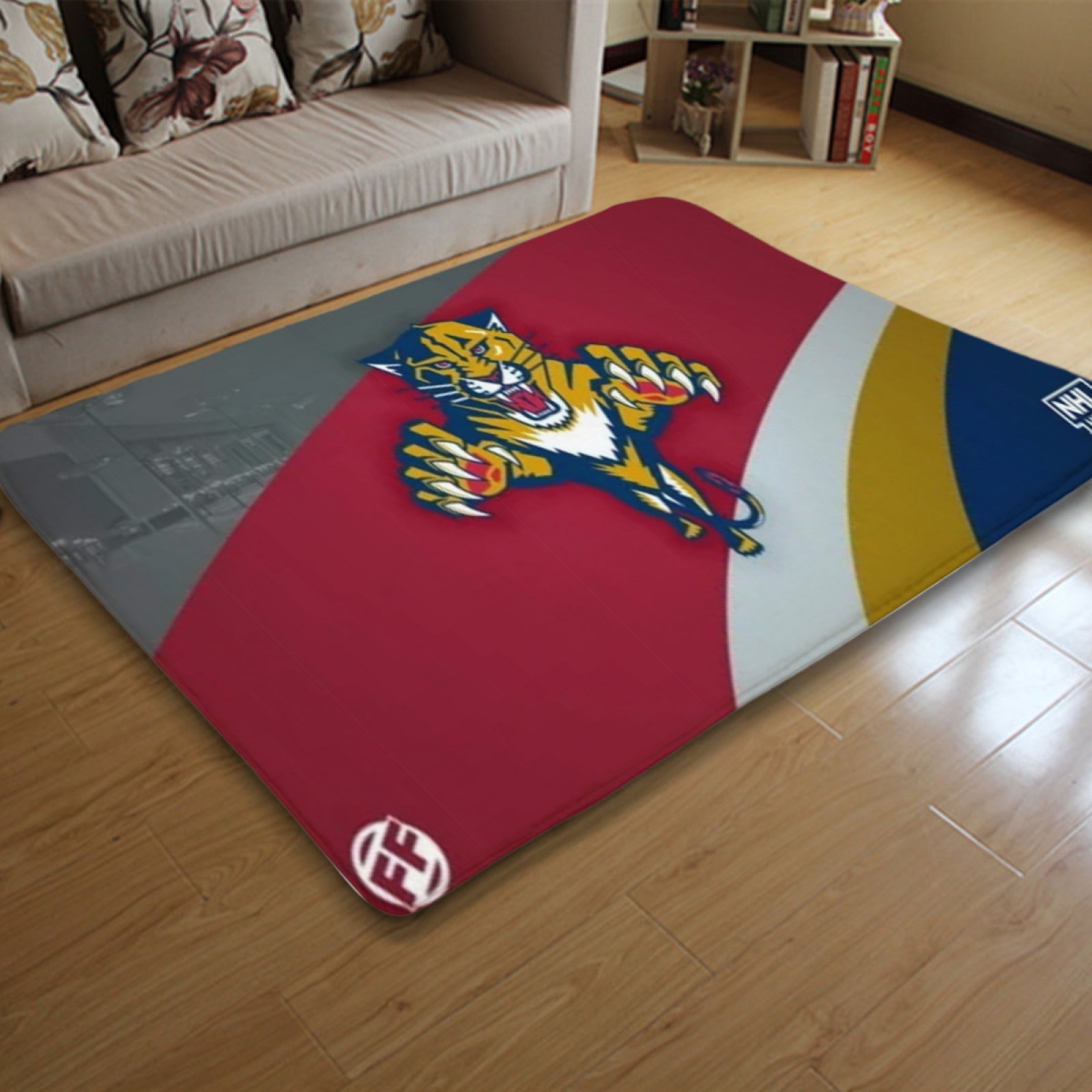 Florida Panthers Hockey League Carpet Living Room Bedroom Mats Kitchen Bathroom Rugs