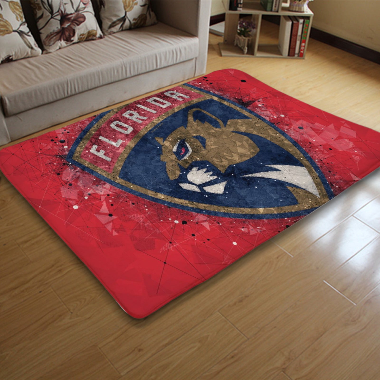 Florida Panthers Hockey League Carpet Living Room Bedroom Mats Kitchen Bathroom Rugs