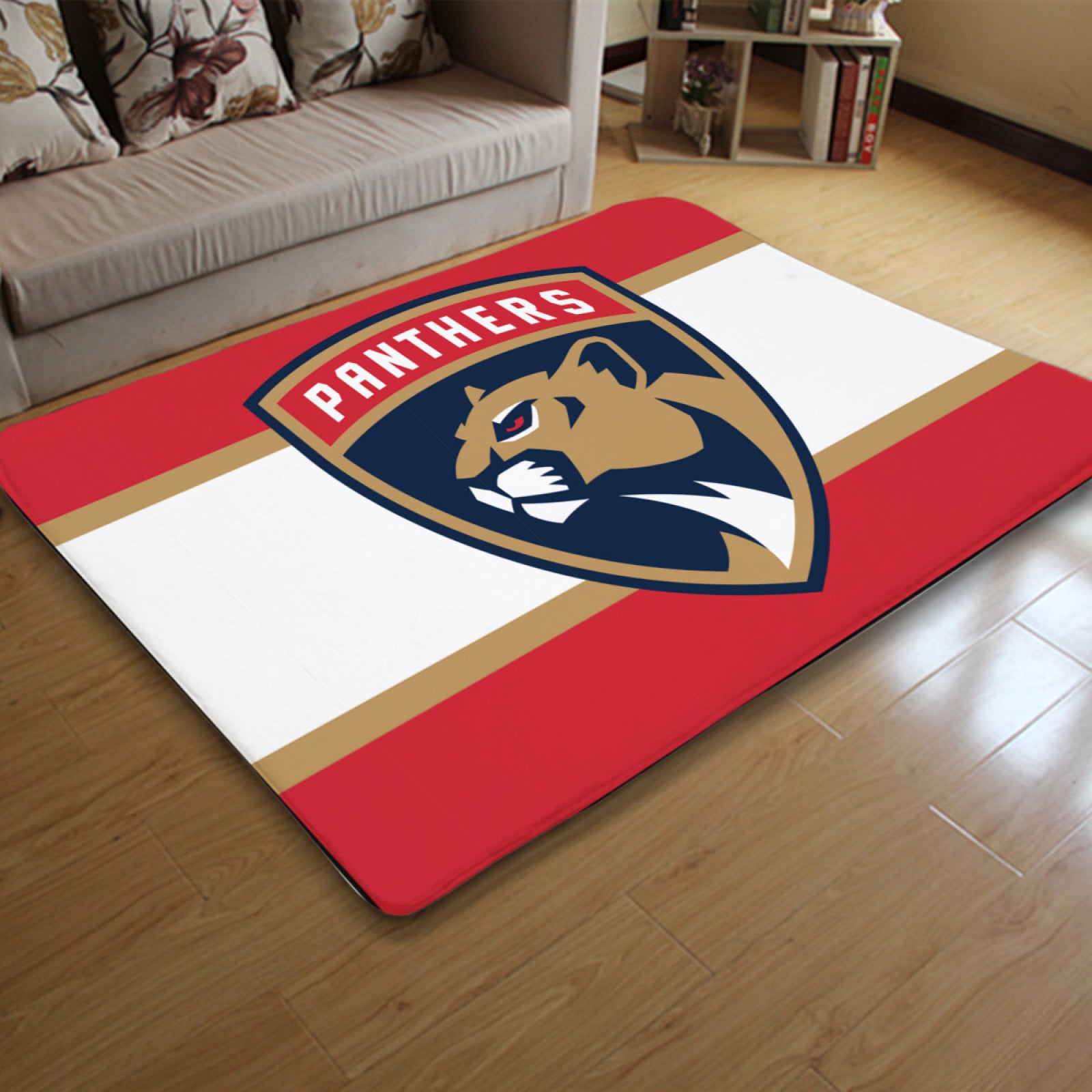 Florida Panthers Hockey League Carpet Living Room Bedroom Mats Kitchen Bathroom Rugs