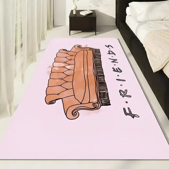 Friends TV Carpet Living Room Bedroom Sofa Rug Door Mat