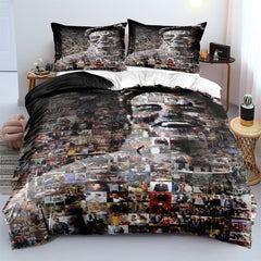 Friends Duvet Cover Quilt Cover Pillowcase Bedding Set Home Decor