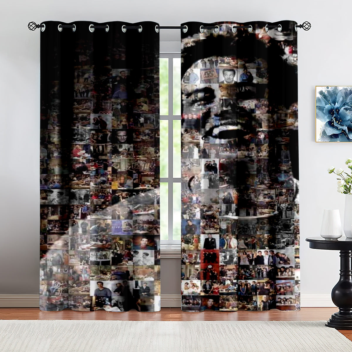 Friends Tv Curtains Pattern Blackout Window Drapes