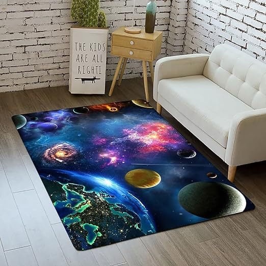 Galaxy Star Carpet Living Room Bedroom Mats Kitchen Bathroom Rugs