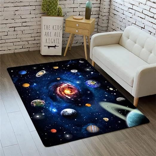 Galaxy Star Carpet Living Room Bedroom Mats Kitchen Bathroom Rugs