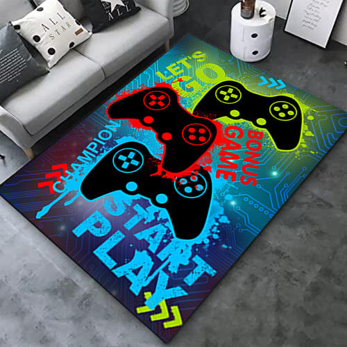 Gamepad Carpet Living Room Bedroom Mats Kitchen Bathroom Rugs