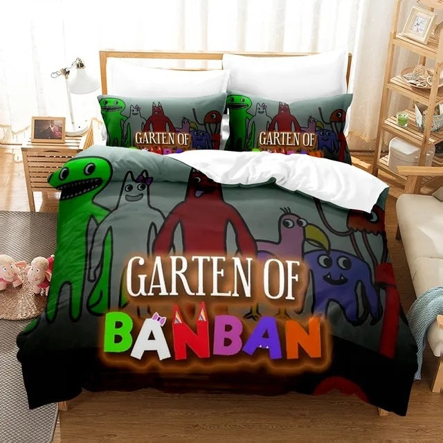 Garten of BanBan  Duvet Cover Quilt Cover Pillowcase Bedding Set Bedroom Decor