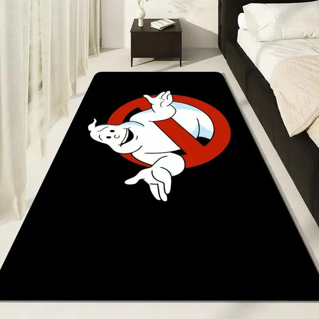 Ghostbusters Cosplay Carpet Living Room Bedroom Sofa Rug Door Mat