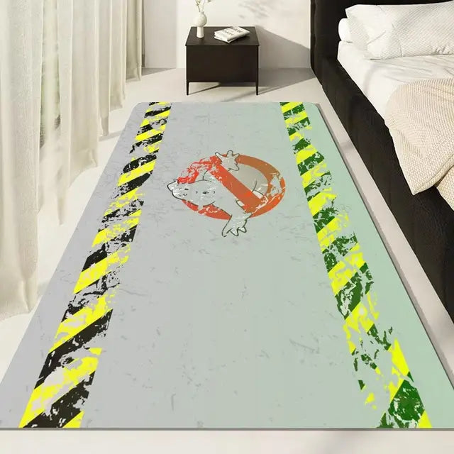 Ghostbusters Cosplay Carpet Living Room Bedroom Sofa Rug Door Mat