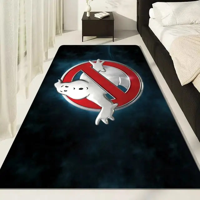 Ghostbusters Cosplay Carpet Living Room Bedroom Sofa Rug Door Mat