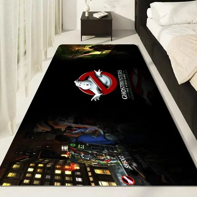 Ghostbusters Cosplay Carpet Living Room Bedroom Sofa Rug Door Mat