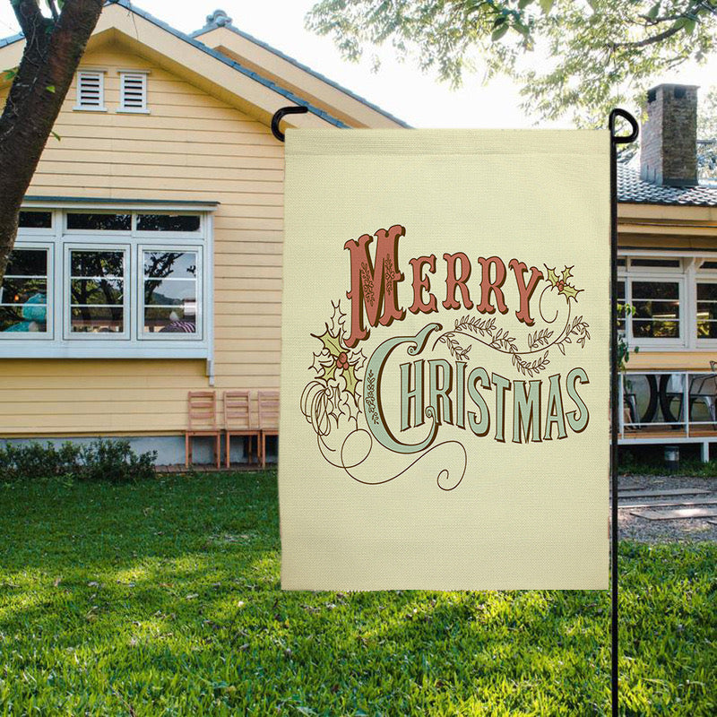 Gift Christmas Flag Banner 30*45CM（11.81IN*17.71IN）