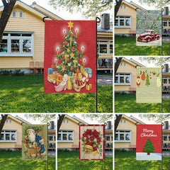 Gift Christmas Flag Banner 30*45CM（11.81IN*17.71IN）