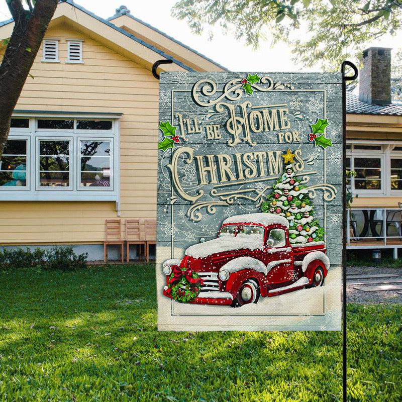 Gift Christmas Flag Banner 30*45CM（11.81IN*17.71IN）