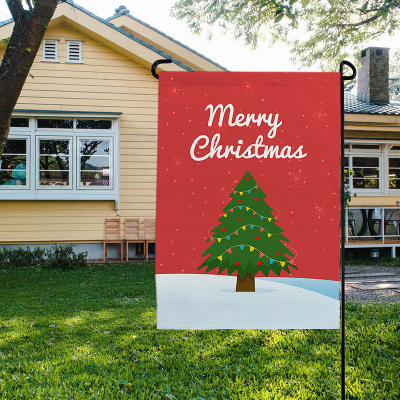 Gift Christmas Flag Banner 30*45CM（11.81IN*17.71IN）