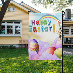 Gift Easter Bunny Flag Banner 30*45CM（11.81IN*17.71IN）