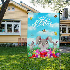 Gift Easter Bunny Flag Banner 30*45CM（11.81IN*17.71IN）