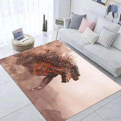 Godzilla Cosplay Carpet Living Room Bedroom Sofa Rug Door Mat